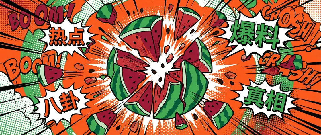 51暗网 今日头瓜爆炸漫画横幅